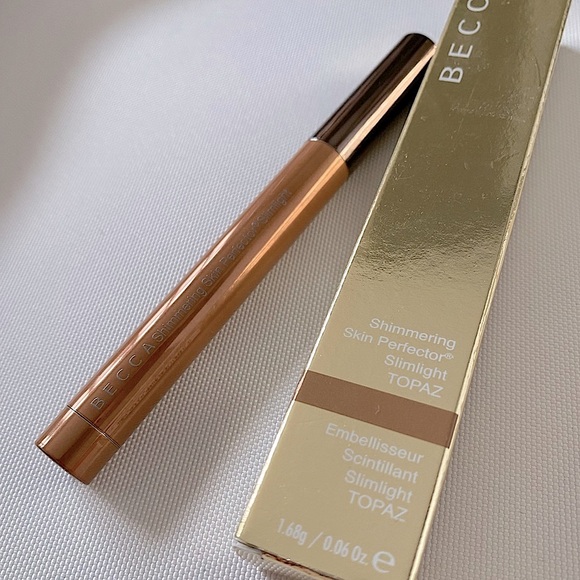 💫2/$25💫 BNIB - BECCA Shimmering Skin Perfector Creamy Highlighter Slimlight - Picture 4 of 9